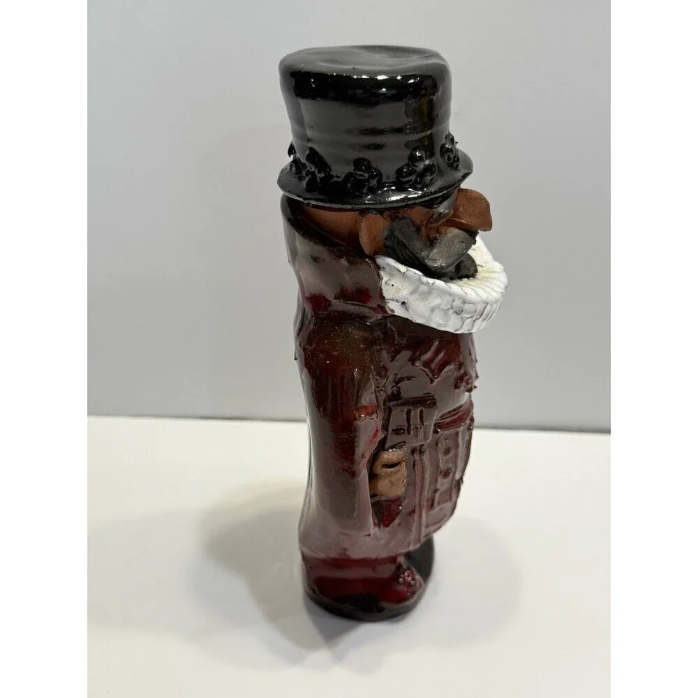 Vintage Chelsea Pottery England Studio Figure Tower Guard Red 7.5